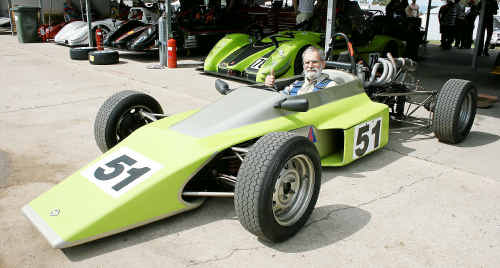 Local competitor Len Don at the Cars N Bike meet at Morgan Park at the weekend. Local competitor Len Don at the Cars N Bike meet at Morgan Park at the weekend.